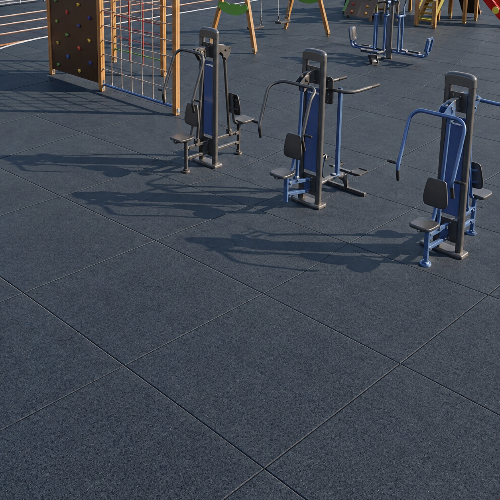 Резиновая плитка Sagama Sport Plit