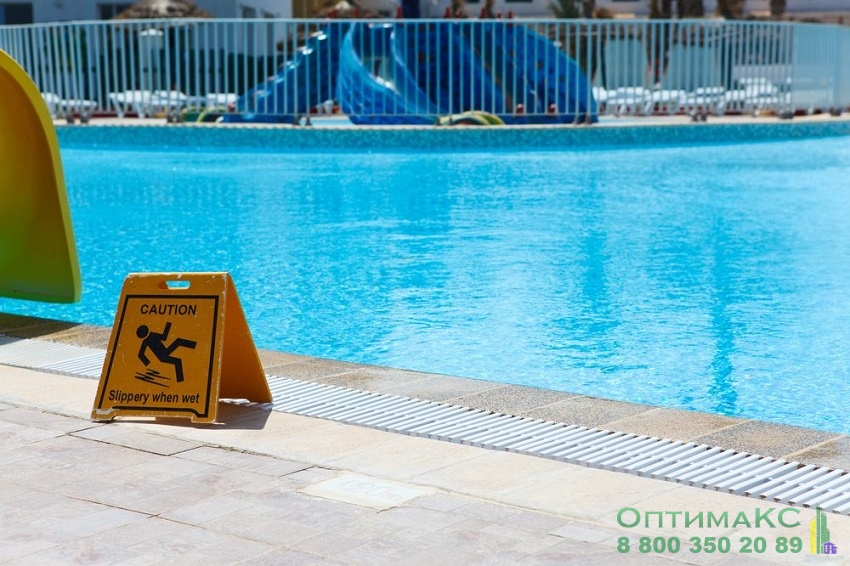 Безопасные покрытия для бассейна
